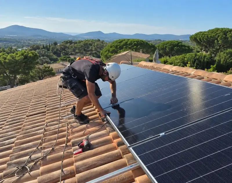 Installateur panneaux solaires Rousset — pose photovoltaïque sur toiture