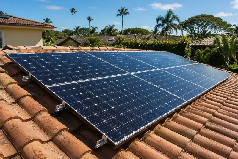 Installation de panneaux solaires à Rousset