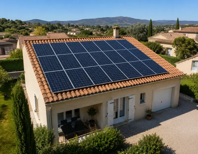 Prime à l'autoconsommation panneaux solaires Rousset — aide financière de l'État